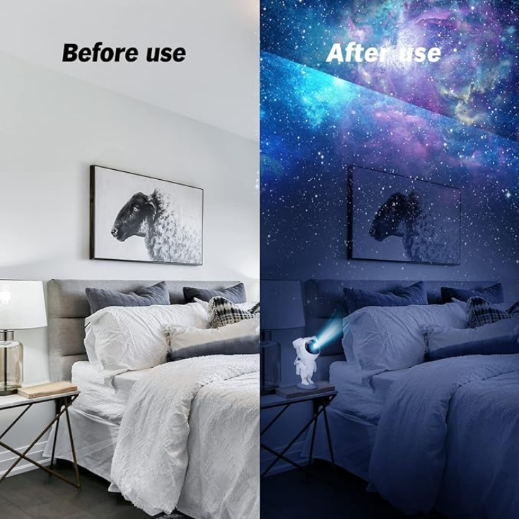 Astronaut Galaxy Projector Night Lamp
